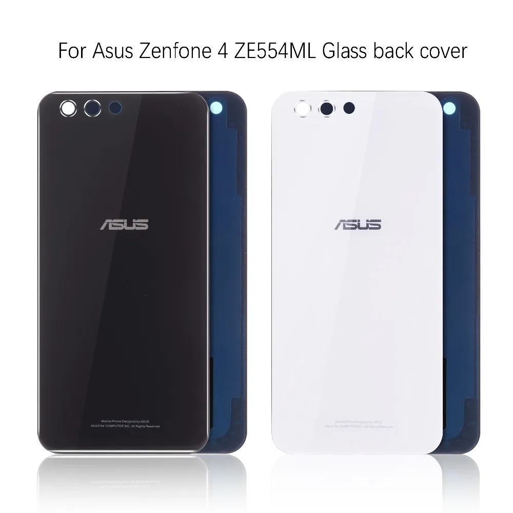 Задняя крышка для ASUS Zenfone 4 ZE554ML сборка ZE554ML на батарею черный белый