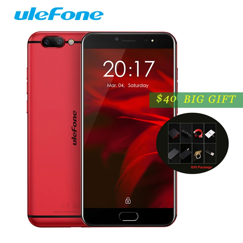 Ulefone Gemini Pro MT6797 Deca Core Smartphone 2 6GHz 64G ROM 4G RAM Android 7 1