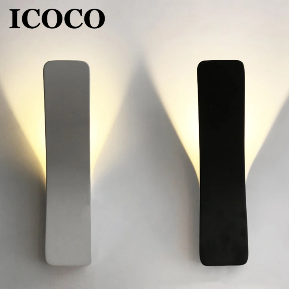 

ICOCO LED Night Light Bedside Wall Lamp Modern Home High Power Children Bedroom Unique Appearance Reading Light Lamp Light
