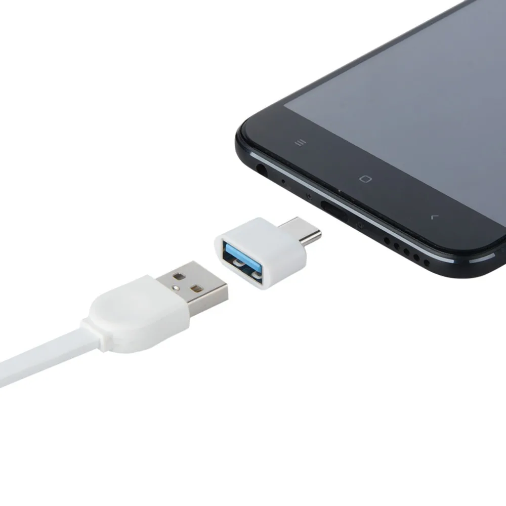 USB 3,0 type-C OTG кабель адаптер type C USB-C OTG конвертер для Xiaomi Mi5 Mi6 huawei P9 P10 мышь клавиатура USB диск флэш