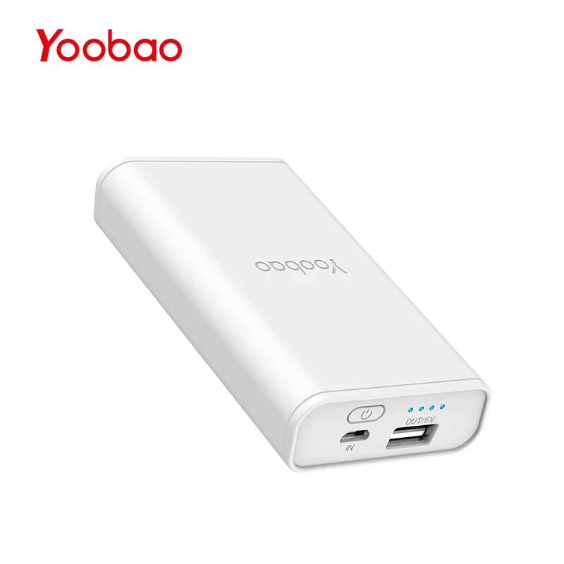 

Yoobao YB-6003 7800mAh Power Pack Portable Charger Backup 18650 External Battery Pack for All Android Phones iPhone Xiaomi Redmi