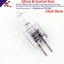 DONAR DN-26106 64425 12В 20Вт 12V20W G4 2-контактный фото оптический кварц/вольфрама галогеновая лампочка микроскоп прожекторная лампа для освещения