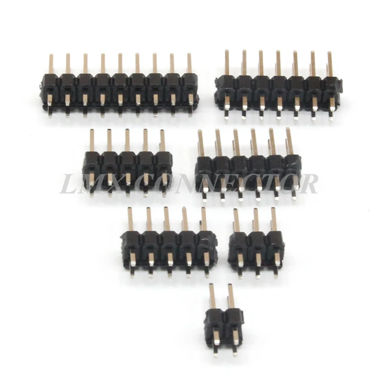 

20PCS 2.54mm Pin Header Double Row Male DIP L11.5mm 2x2P/3P/4P/5P/6P/7P/8P/10P/12P/13P/15P/20P/25P/40P Iron