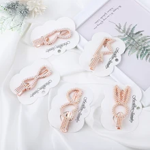 1 шт. женские заколки для волос со стразами и жемчугом, металлические заколки для волос, женские заколки для волос, аксессуары для волос