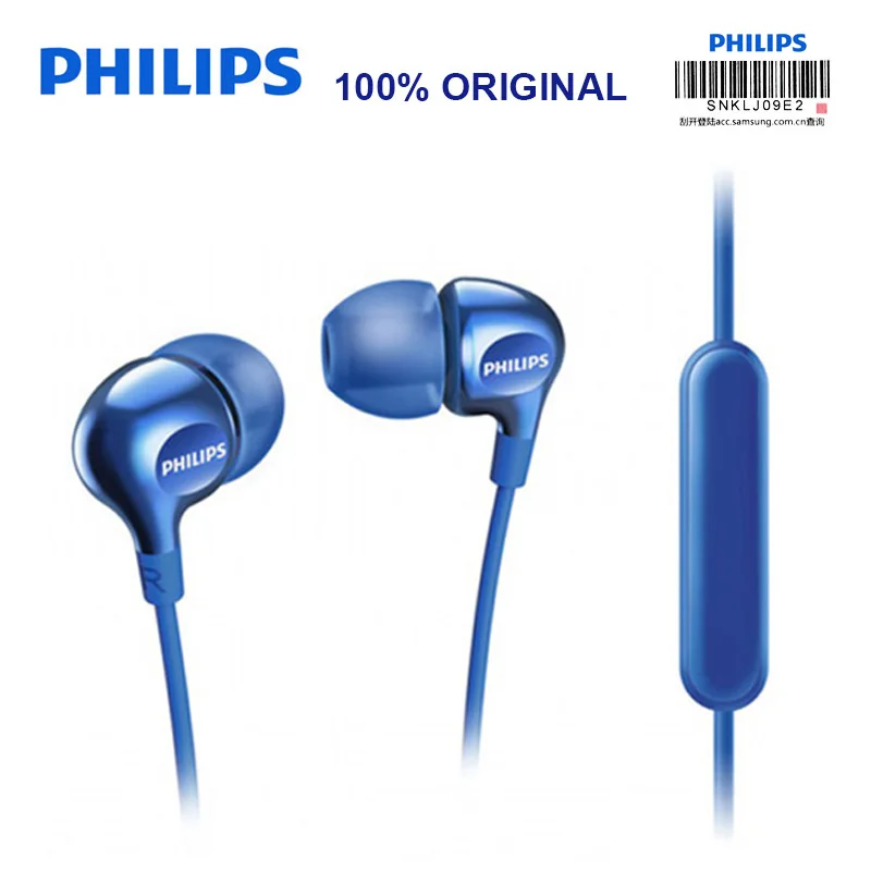 Philips SHE3705 проводные наушники вкладыши с микрофоном 3 5 мм|Наушники и гарнитуры| |