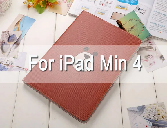 Прекрасный мультфильм животных флип чехол для iPad 2/3/4 Air Air2 чехол для планшета Stander Обложка для iPad 9,7 Мини авто проснуться/сна - Цвет: For mini4