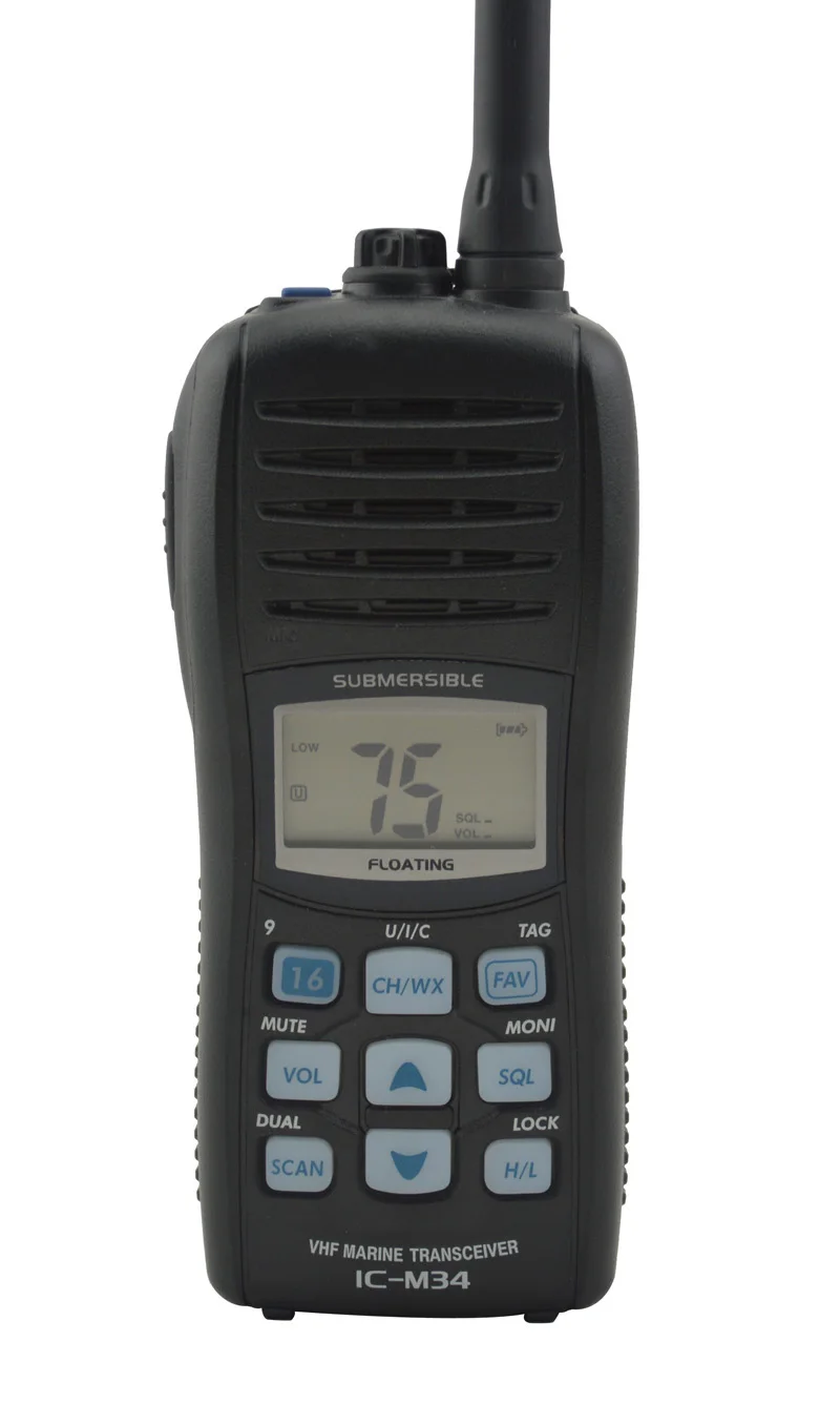IC M34 5 Вт 88 каналов VHF морской трансивер/Портативная двухсторонняя
