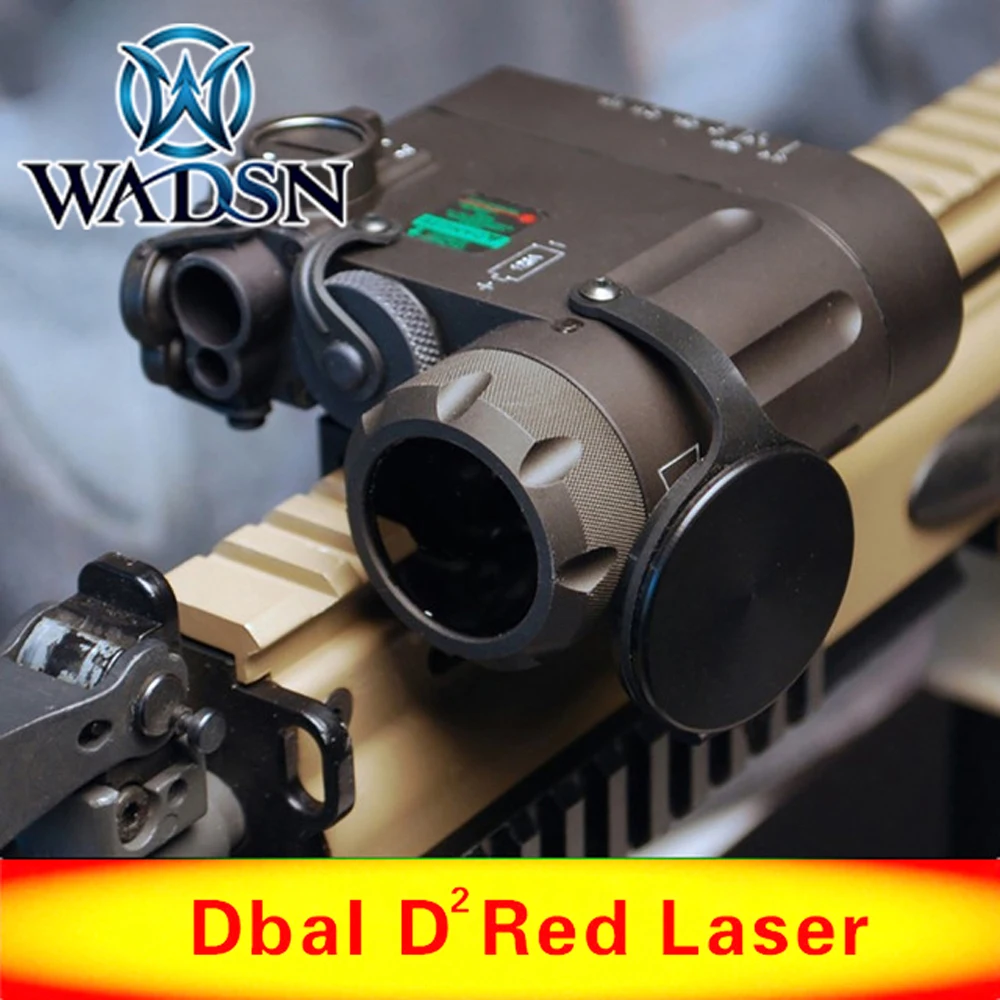 

WADSN Tactical LED Flashlight Airsoft IR And Red Laser DBAL-MKII Multifunction DBAL-D2 Battery Case WEX328 Softair Weapon Lights