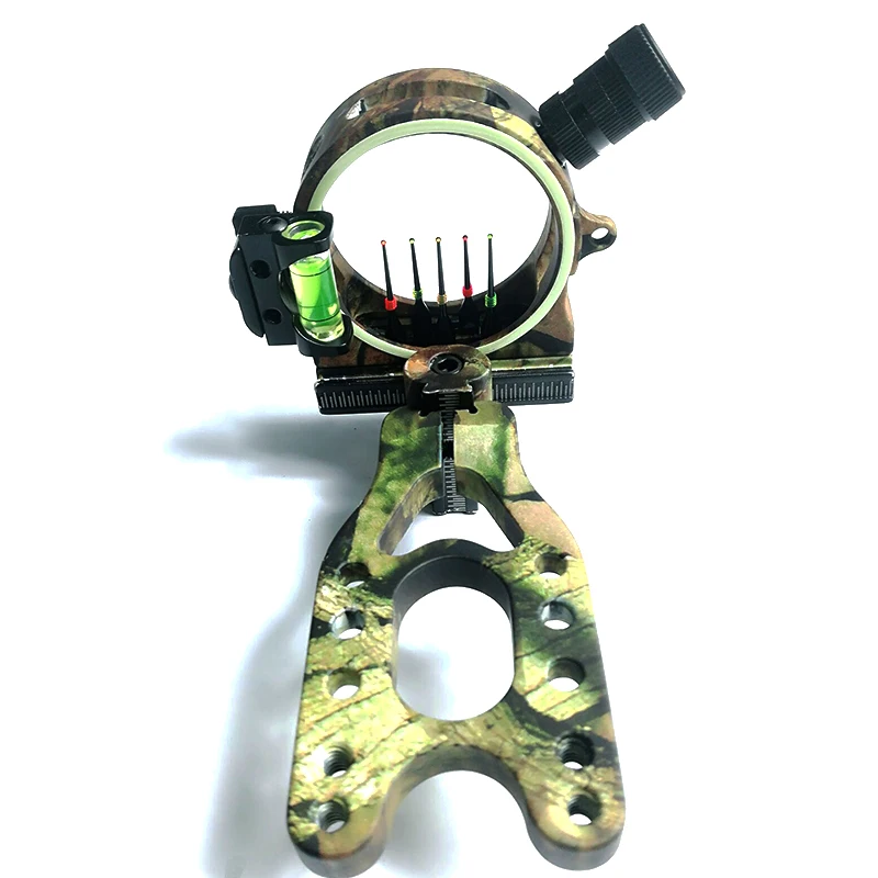Buy 1Pcs PSE Bow Sight 5 PIN 0.019'' W/ LIGHT, Fiber