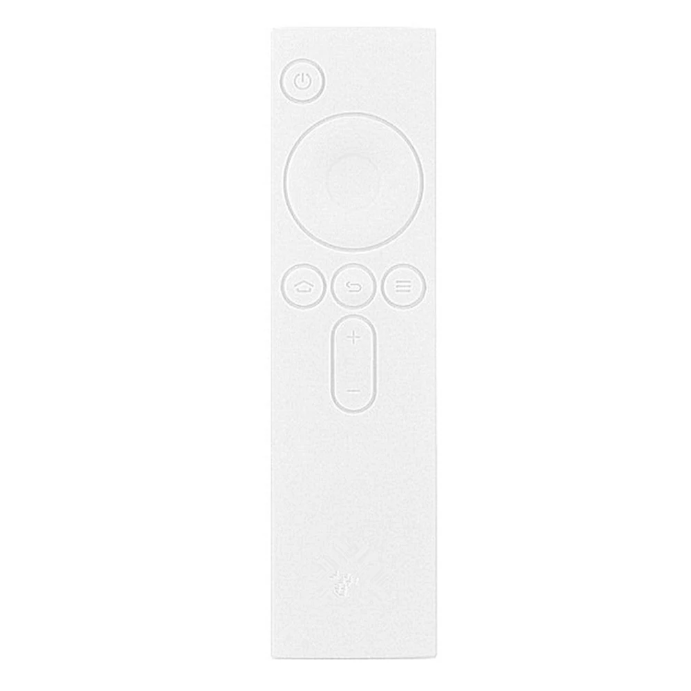 

GSDCNV Ultra thin Silicone Remote Control Cover Holder Anti-slip Protective Case for Xiaomi Box TV(White)