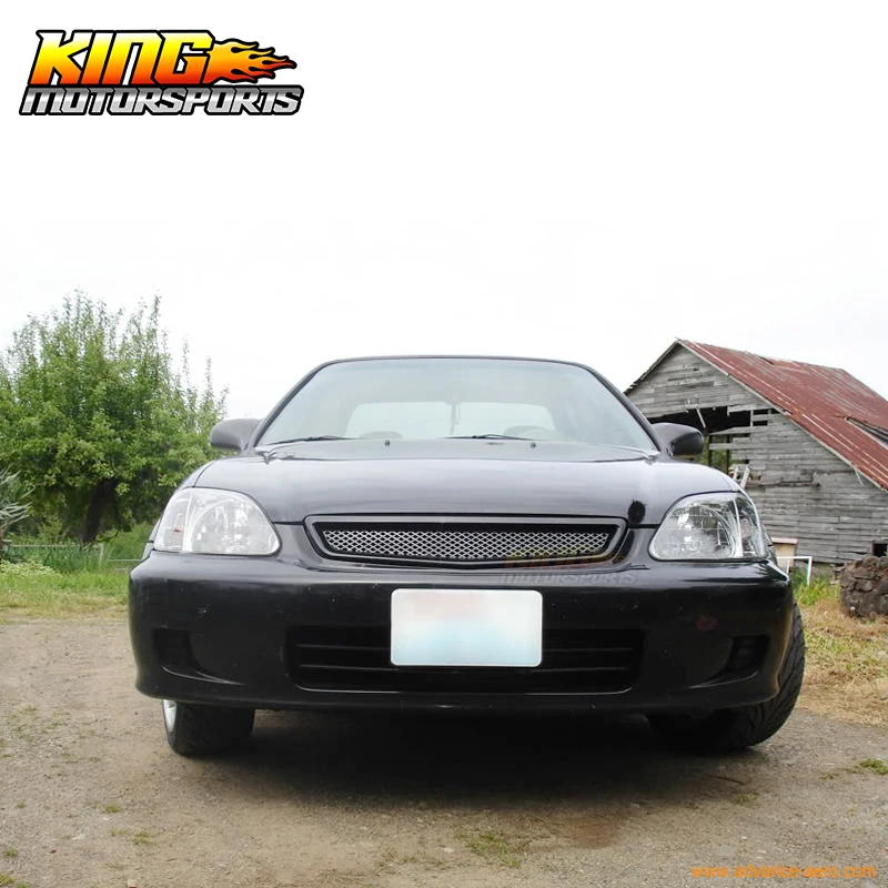 Подходит 99-00 Honda Civic EK CX DX EX HX LX JDM T-R Тип передний капот Гриль решетка Abs США отечественные Лидер продаж