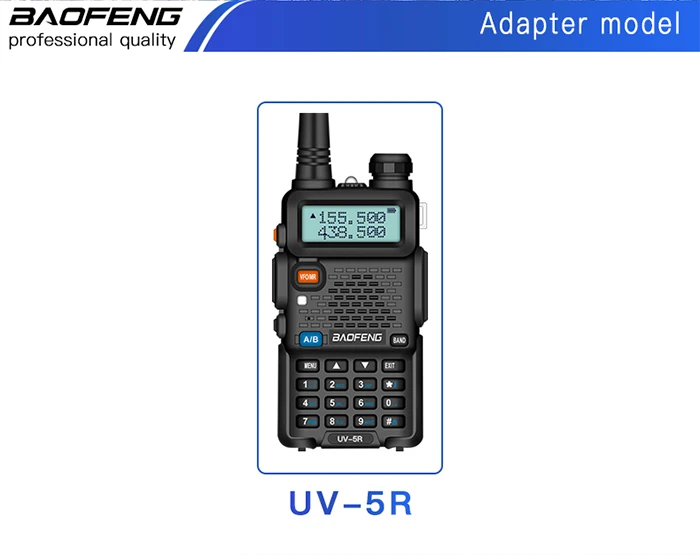 Baofeng логотип 10 шт назад ремешках BAOFENG UV-5R UV5RHP UV5R для Pofung UV5R Retevis RT-5R 2 Way Радио Walkie Talkie аксессуары