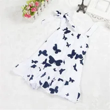 Удобная детская одежда для девочек; Лидер продаж; Модная Детская жилетка на бретельках с принтом бабочки для девочек; Топ