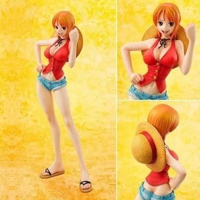 

NEW 22cm One piece sexy Nami cos luffy Action Figure toys doll Christmas gift