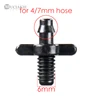 MUCIAKIE 50PCS 6mm Threaded Connector Anther End for 4/7 mm Hose Dripper 1/4'' Irrigation Adapter Barbed Joint Barb Fitting ► Photo 2/2