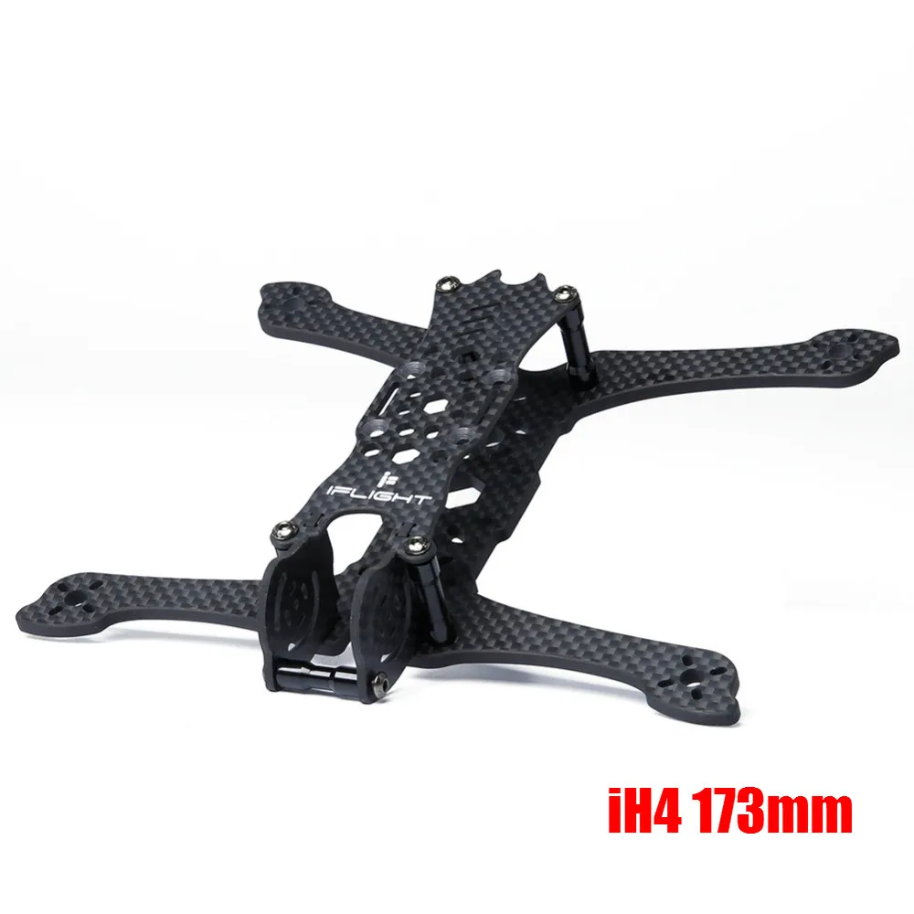 

iFlight iH4 4 inch 173mm Quadcopter Frame Kit for FPV Racing Drone compatiable with Runcam Split mini 2/ Caddx Turtle V2