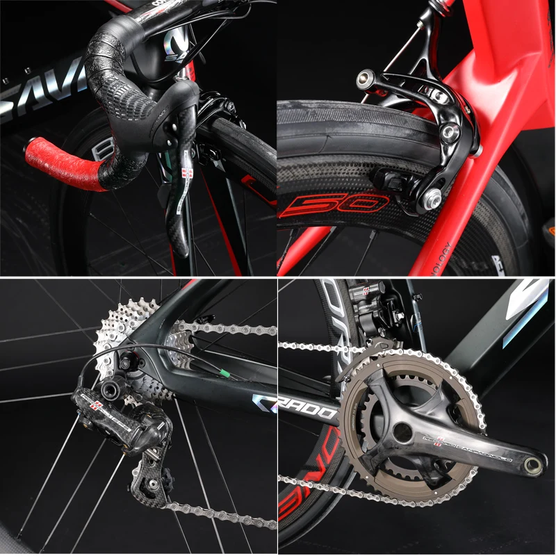 SAVA углеродный шоссейный велосипед PHANTOM 9 0 700c со скоростью полный углерод с CAMPAGNOLO