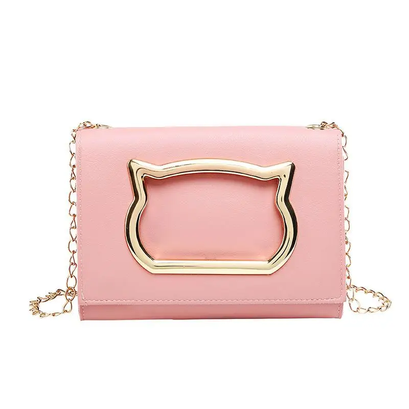 

PinShang Women Summer Single-shoulder Leisure Simple Vintage Fresh-styled Chain Satchel