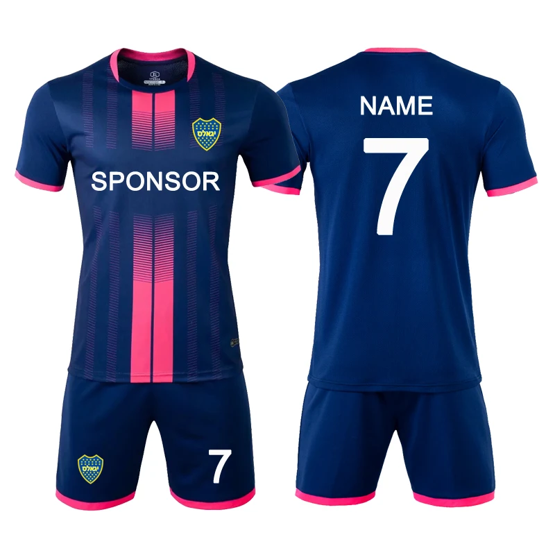 

2019 Football Uniform Adult New Football Jersey Men Football Training Tracksuit Kits Soccer Short Sleeve Jersey And Shorts Suits