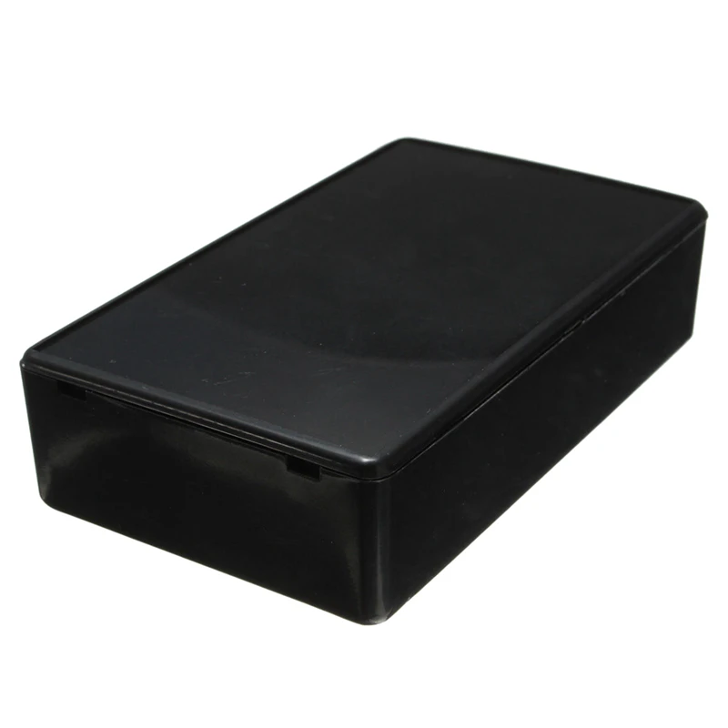 100x60x25 мм DIY ABS пластиковый корпус Чехол Коробка электронная схема проекта - Цвет: Black