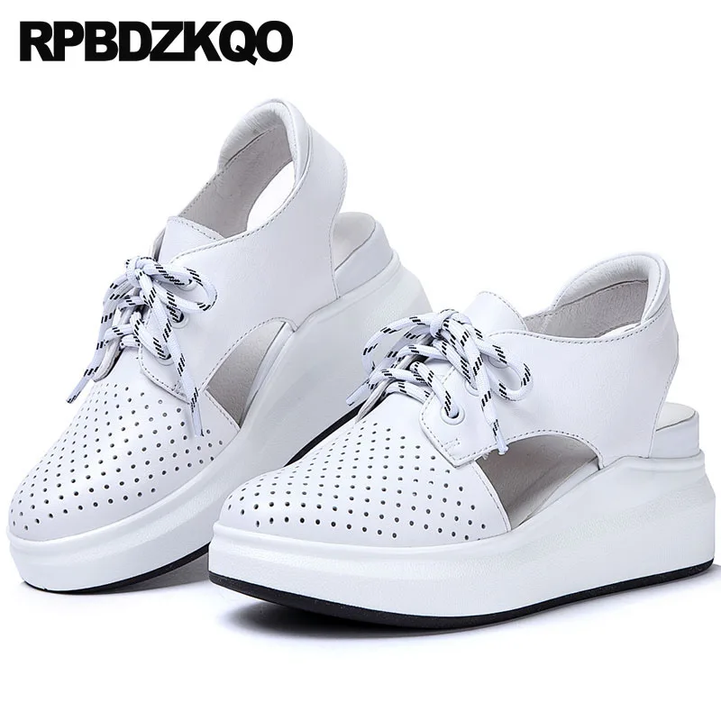 hollow out sneakers