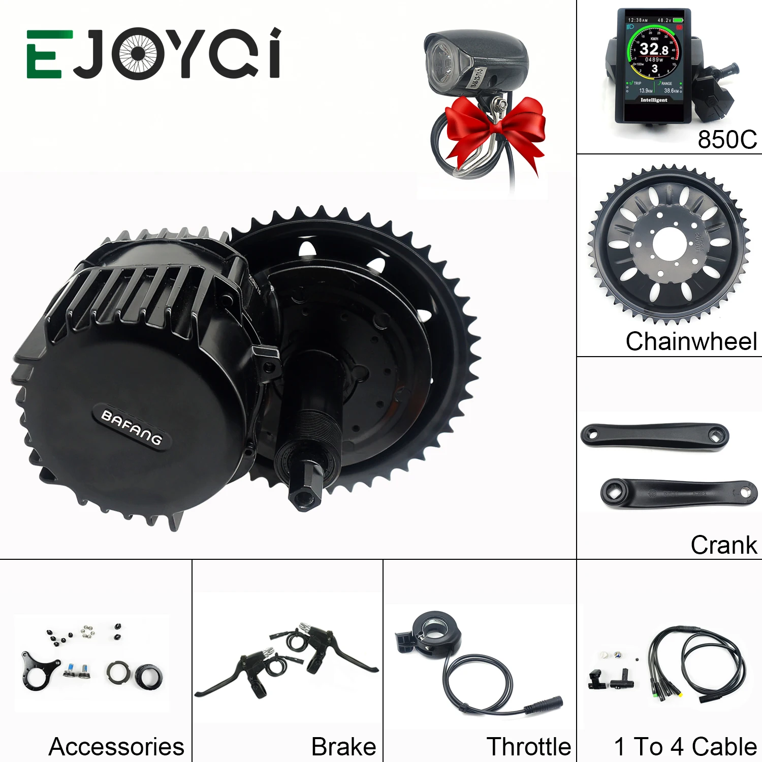

Bafang 8Fun M615 BBSHD 48V 1000W 850C C965 SW102 LCD Display 68mm 73mm Eletric Bicycle Mid Crank Drive Motor Kit Kits for Ebike
