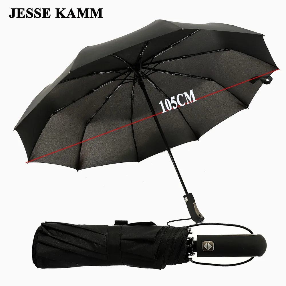 JESSE KAMM 2017 новые большие прочные модные ветрозащитные мужские мягкие складные