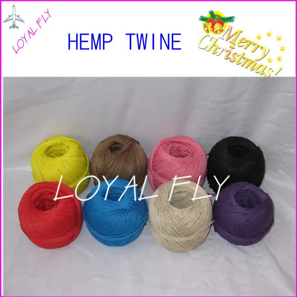 

10pcs/lot 12 color hemp twine/cords twisted hemp twine,hemp string, cord