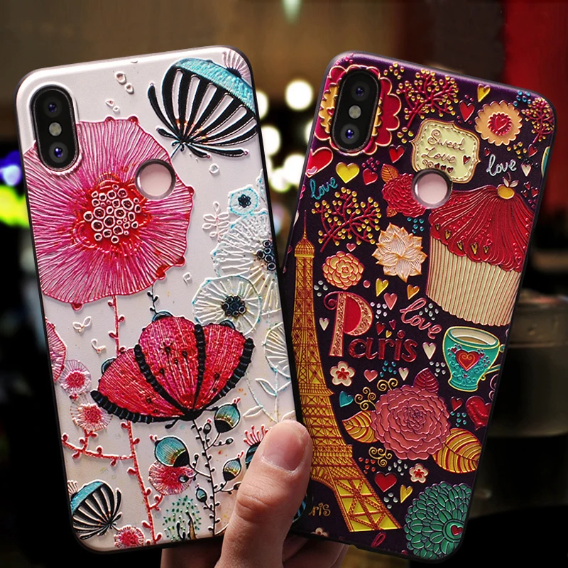 Чехол чехол для Xiaomi Mi Max 2 3 Mix Xiomi Max2 Max3 силиконовый 3D милый Оригинальный Роскошный