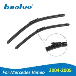 Baoluo стеклоочистителей для Mercedes-Benz Vaneo 26 ''+ 24'' 2004 2005 натуральный каучук, лобовое стекло, автомобиль Интимные аксессуары