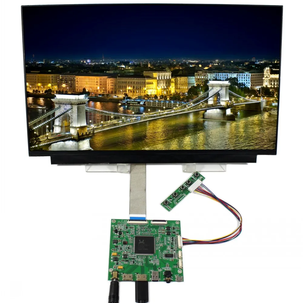 Плата контроллера HDMI с ЖК-дисплеем 15 6 дюйма 3840*2160 4K ips периферийный дисплей для