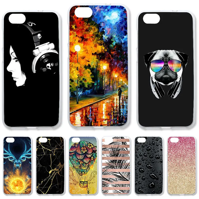 

TAOYUNXI Soft TPU Case For ZTE Blade A6 Lite Cases For ZTE Blade A0622 5.2 inch Flexible DIY Painted Protective Silicone Covers