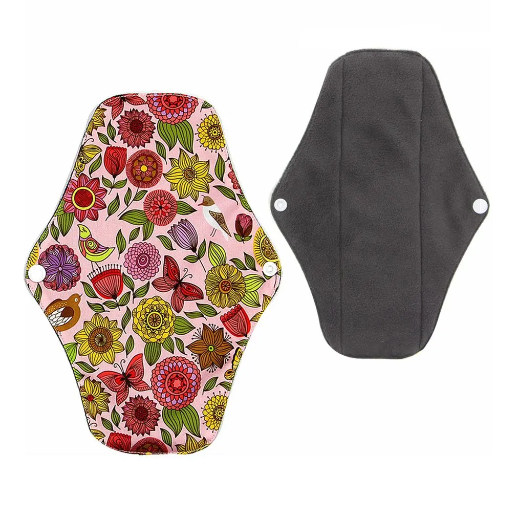 

Bamboo Charcoal Postnatal Breathable Pad Sanitary Napkin Reusable Washable Fiber Cloth Menstrual Period Pad