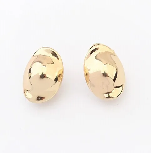 Special design Chinese style simple women accessories alloy stud gold ingot earring | Украшения и аксессуары