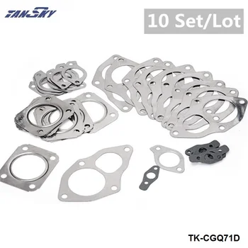 

Turbo Gasket Kit 4pcs*10pcs for Mitsubishi TD04 TD05 Turbo 16G 89-94 Eclipse 1G Stock TK-CGQ71D