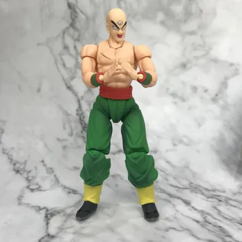 

Anime Dragon Ball Z SHF Tien Shinhan & Chiaotzu Movable PVC Action Figure Resin Collection Model Doll Toy Gifts Cosplay