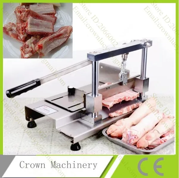 Bones,ribs guillotine machine, Machine cut ribs, bone cutter cutting
