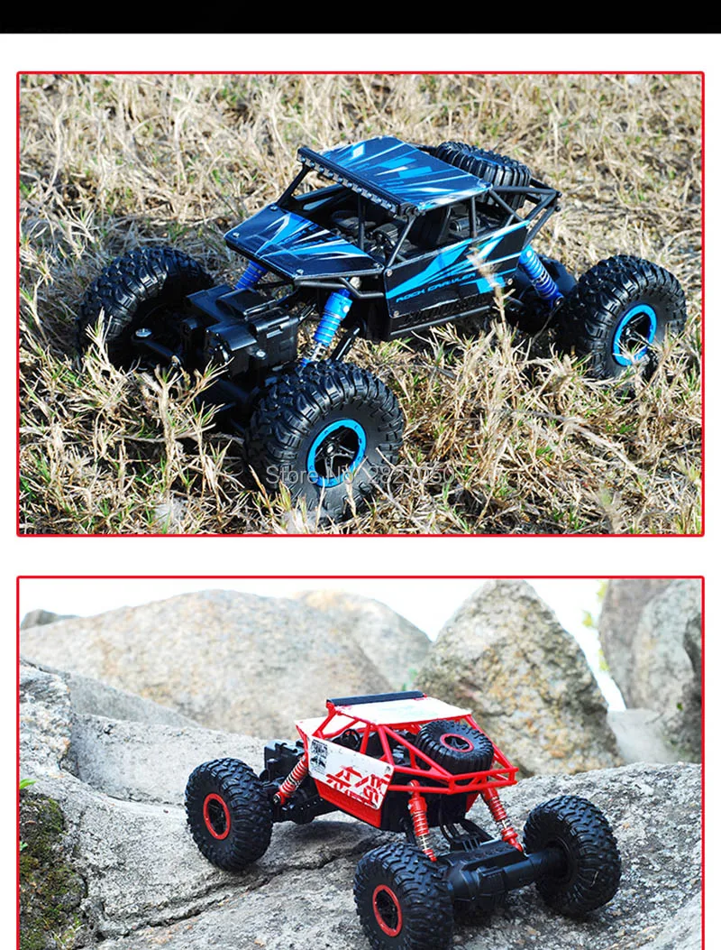 2 4G 4CH 4WD сканеры для скалолазания RC автомобиль 4x4 вождение автомобиля двойной