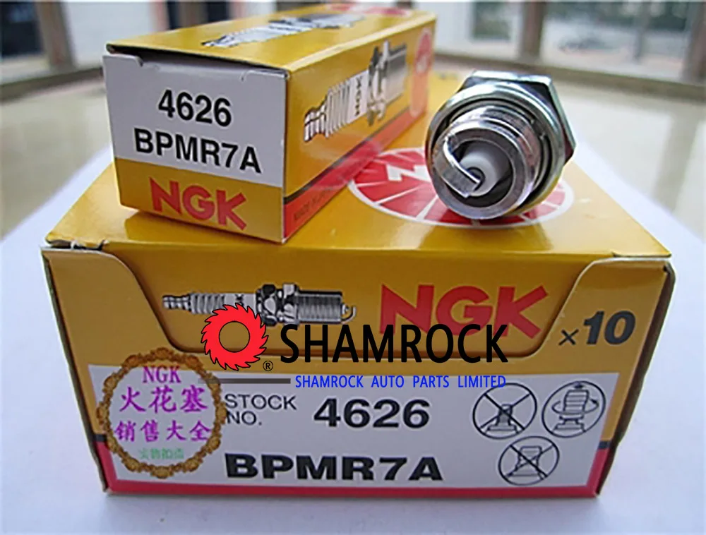 

original NGK Teile Laser Spark Plugs NGK BPMR7A 4626 for Model MD550 mower yacht tea picker Blowers Trimmers Chainsaws 2 strokes