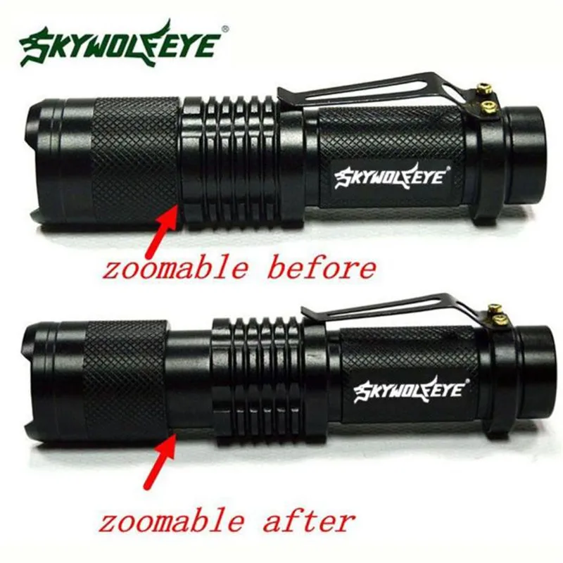 ML Q5 Tactical Zoomable 5000 Lumen LED Flashlight Torch Waterproof font b Bicycle b font Cycling