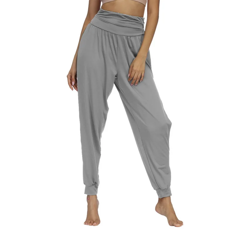 Новинка 2019 сексуальные штаны шаровары для йоги черные спортивные Леггинсы с