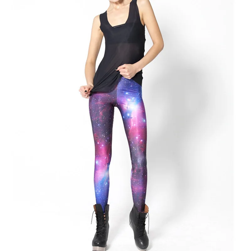 Women Funny 3D Digital Galaxy Space World Cats Print Leggins Girl Slim  Skinny Pant Hot Sale New Fashion Fitness Leggings - AliExpress