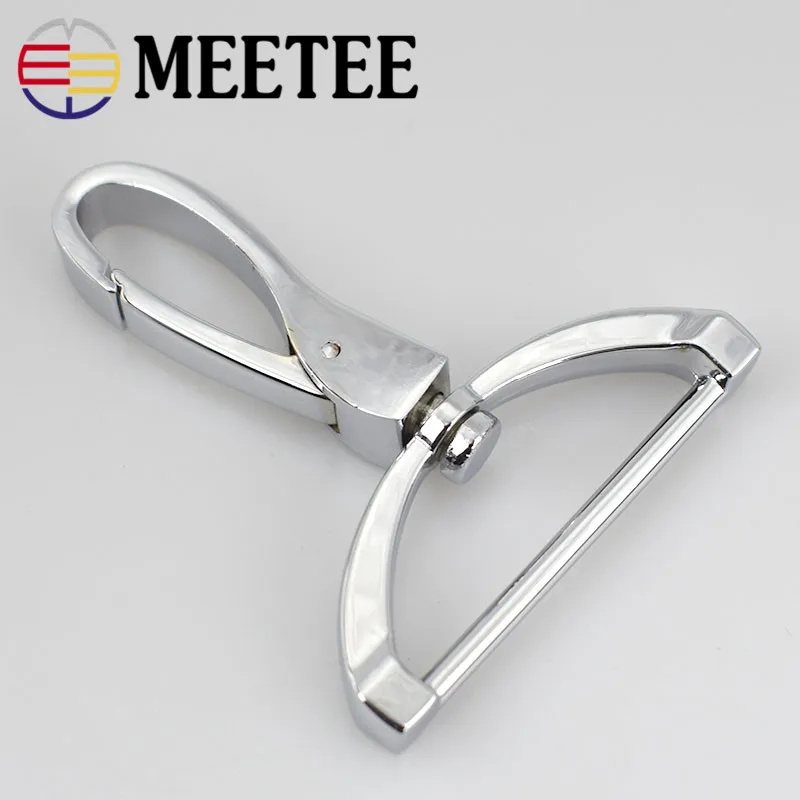 Meetee 4 шт. ID38mm сумки пряжки для Металлических Ремешков сумка аксессуары фурнитура