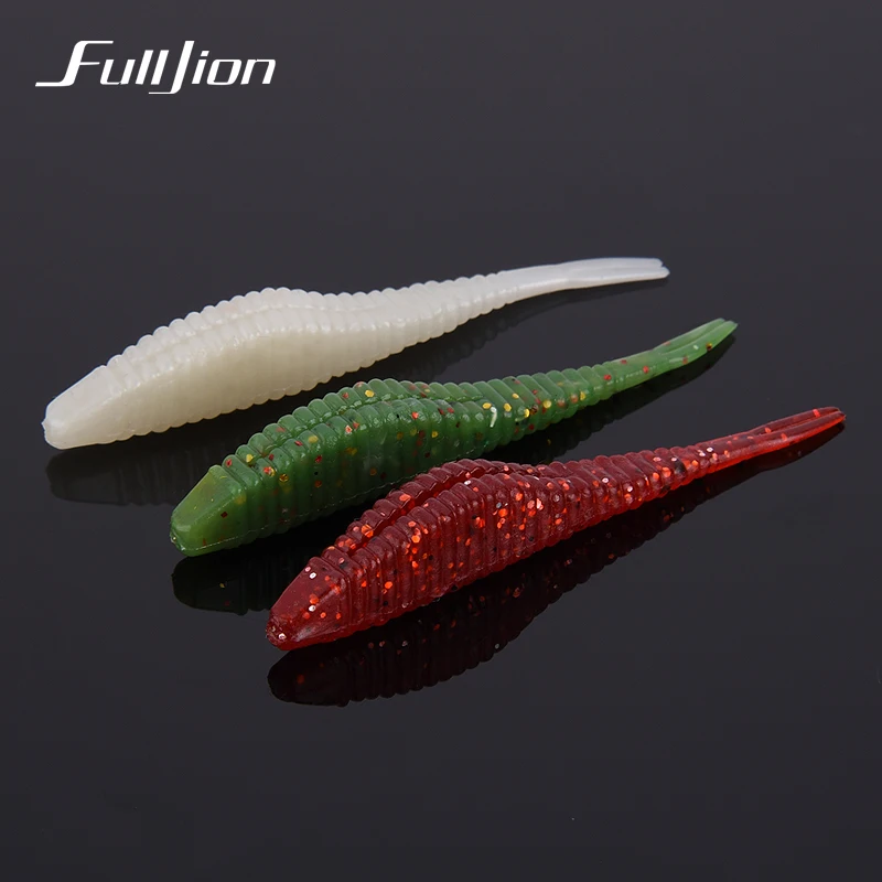 

Fulljion 8pcs/lot Soft Baits Fishing Lures Wobblers Bionic Silicone Baits Crankbaits Artificial Pesca For Fly Fishing Tackle