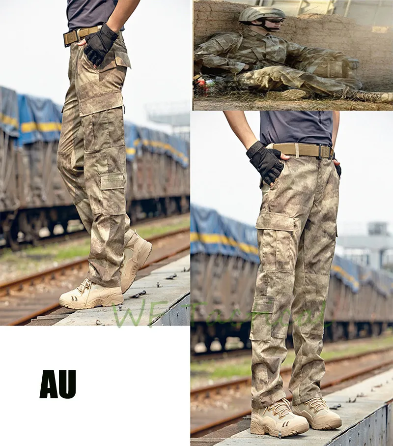США Военная ACU армейская камуфляжная униформа для мужчин охотничий костюм Боевая куртка и брюки