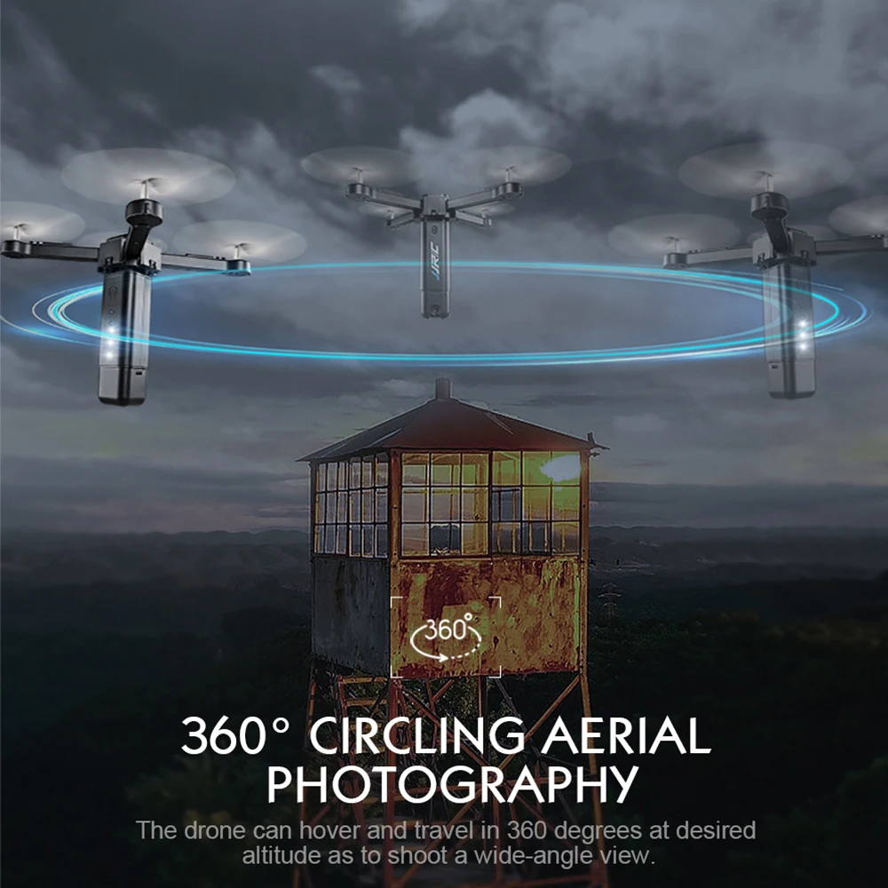 JJRC H51 Rocket Drone with Camera Wifi FPV RC Helicopter Dron 360 Degree Panoramic Aerial Photography Foldable Arms Quadcopter (19)