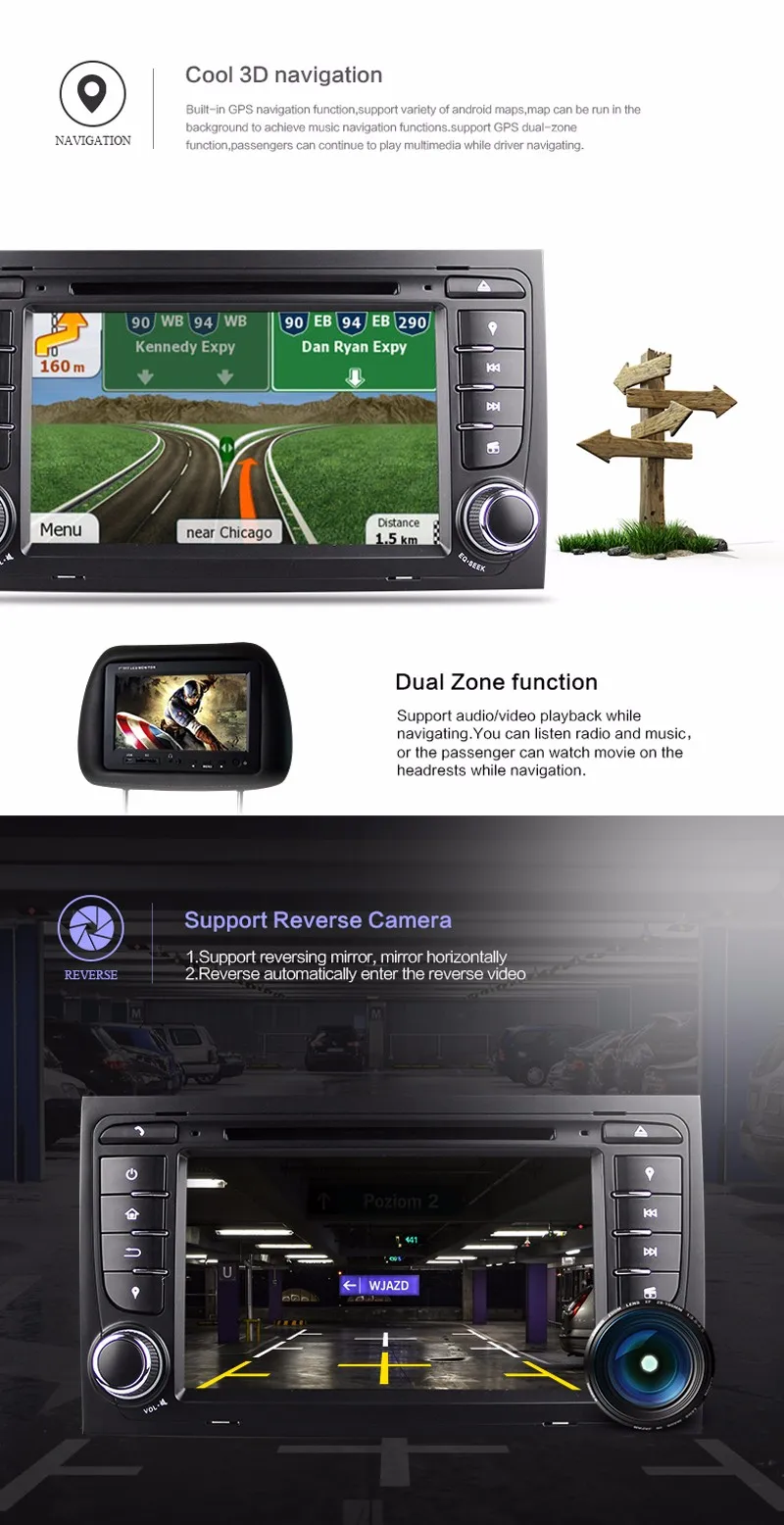 Flash Deal 2 din android 5.1 quad core car audio dvd automotivo for AUDI A4 2002 - 2007 SEAT EXEO 2009 - 2012 with car dvd gps autoradio tv 4 Flash Deal 2 din android 5.1 quad core car audio dvd automotivo for AUDI A4 2002 - 2007 SEAT EXEO 2009 - 2012 with car dvd gps autoradio tv 4