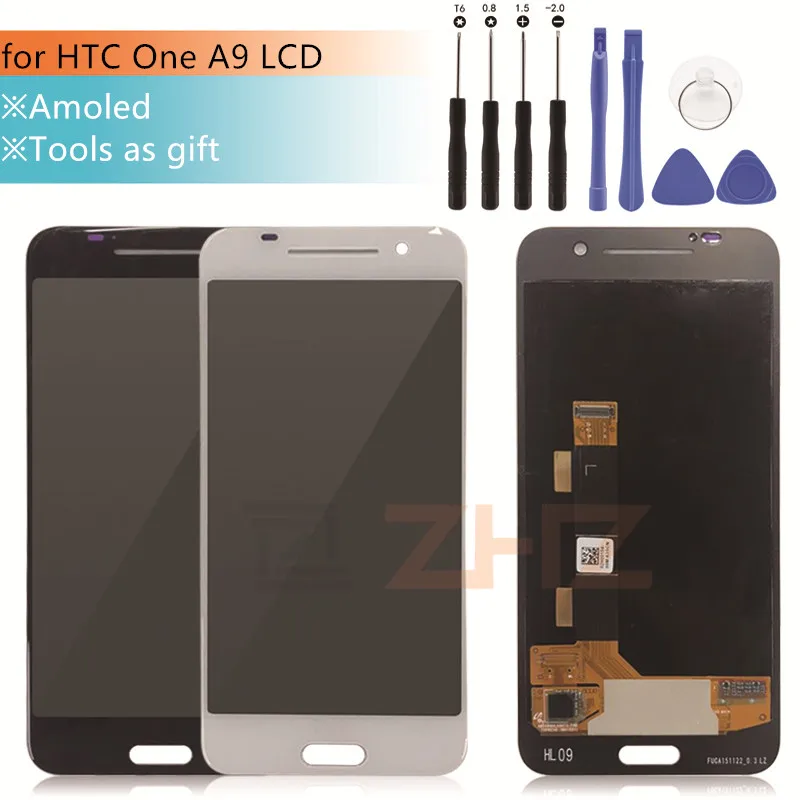 Новый протестированный ЖК-дисплей для HTC One A9 запасная деталь A9W A9T A9D A9U LCD 1920*1080 |