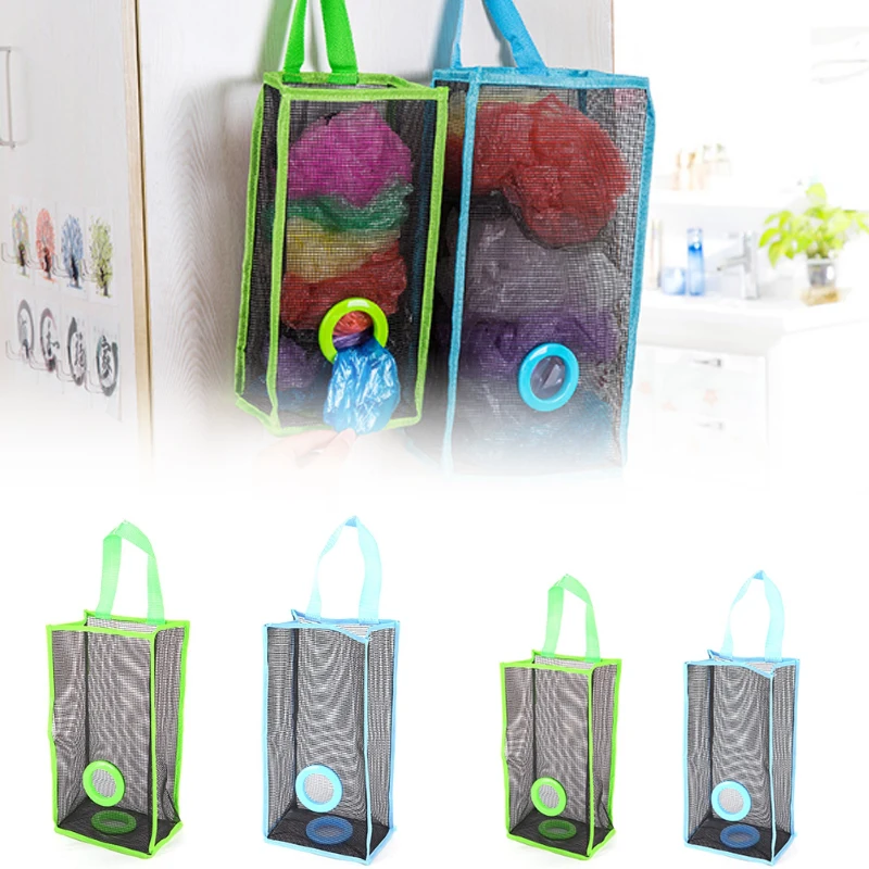 Breathable Mesh Garbage Bag Storage Packing Shopping Bags Kitchen