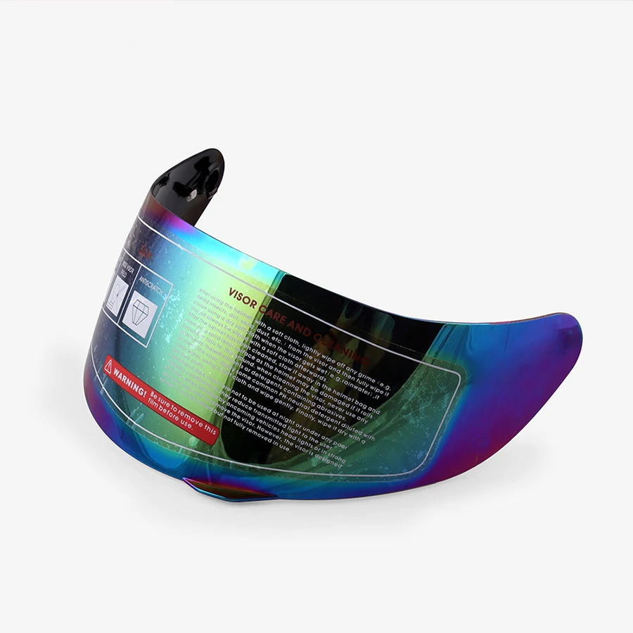 Visor protetor solar para motocicletas, capacete anti-embaçante